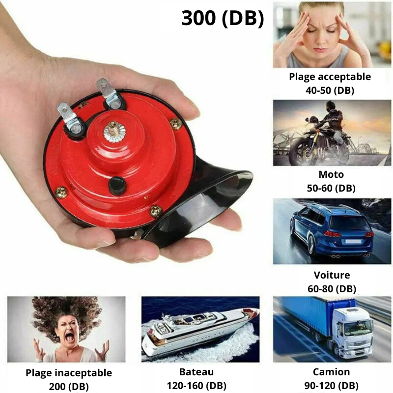 Avertisseur Sonore Super Puissant pour Voiture